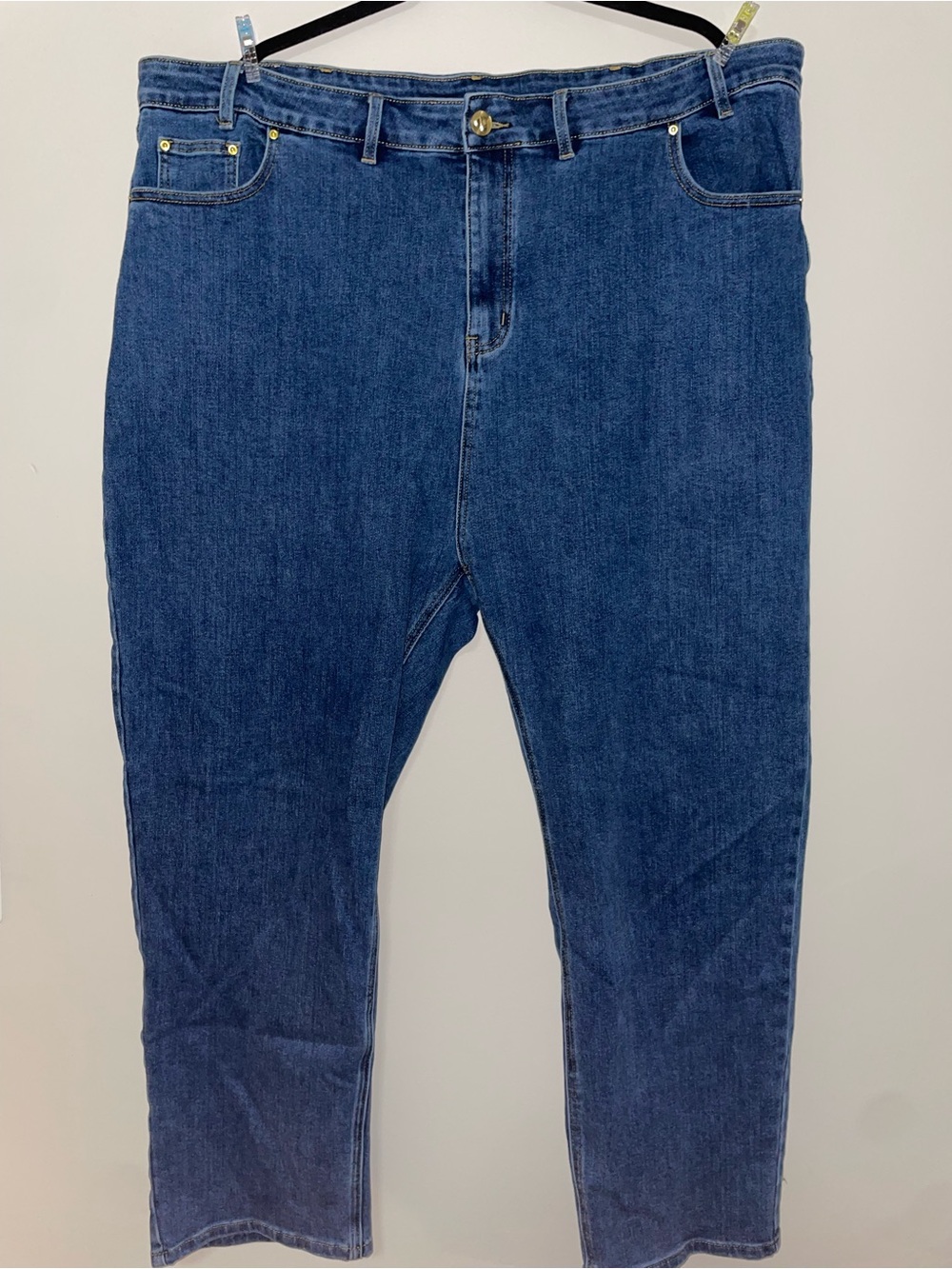 Fashion Brand Company Blue Denim Nap Jeans for Big Butts 4x